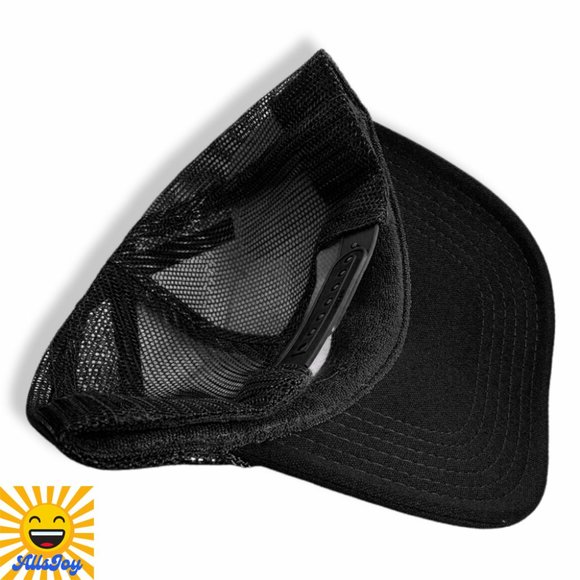 I CAN'T BUT I KNOW A GUY Foam Trucker Hat Snapback Cap Black - Picture 2 of 2